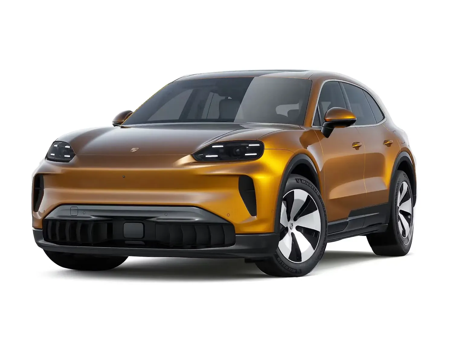 Porsche Cayenne Electric Madeira Gold Metallic